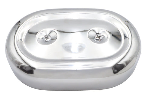 M8 Oval Air Cleaner Cover Kit Chrome - V-Twin Mfg.