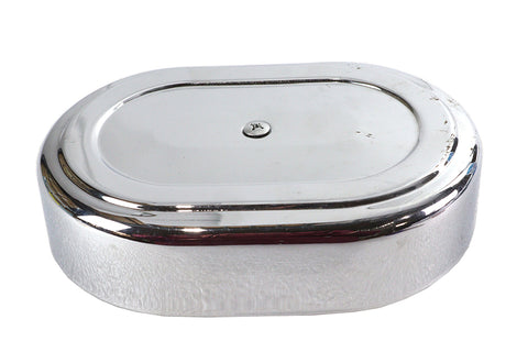 Mini Oval Air Cleaner Kit Chrome For Bendix Carburetors - V-Twin Mfg.
