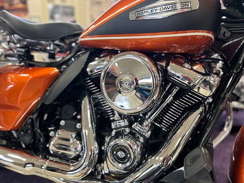 M8 7 inch Round Air Cleaner Assembly Chrome - V-Twin Mfg.