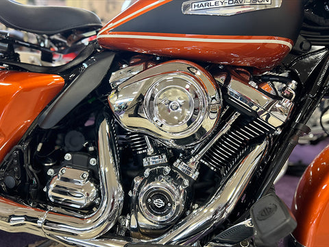M8 8 inch Round Air Cleaner Assembly Chrome - V-Twin Mfg.