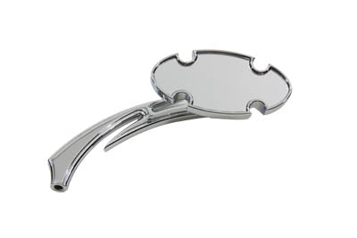 Kaiser Mirror with Billet Sickle Stem - V-Twin Mfg.