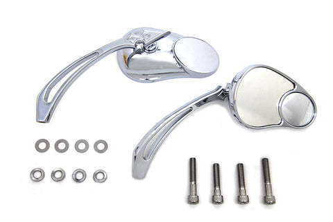Split Vision Mirror Set - V-Twin Mfg.