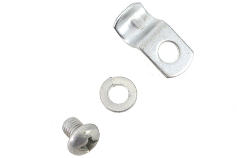 Throttle Control Coil and Tail Lamp Stud Clamp Set - V-Twin Mfg.