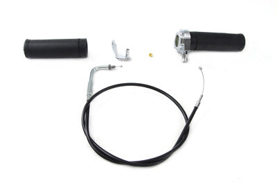 Keihin Handlebar Throttle and Cable Assembly - V-Twin Mfg.
