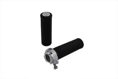Dual Handlebar Throttle Handle and Grips - V-Twin Mfg.