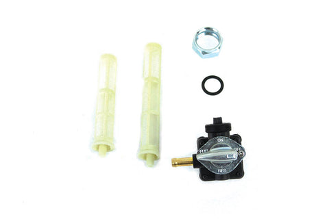 Vacuum Petcock Fuel Valve Black - V-Twin Mfg.