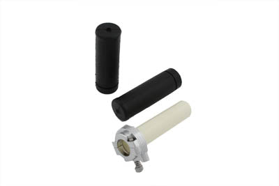 Dual Handlebar Throttle Handle and Grips - V-Twin Mfg.