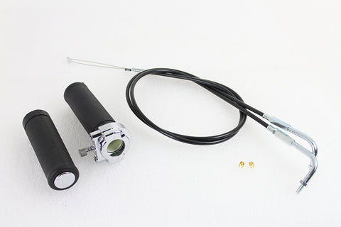 Twist Grip Kit with Cables - V-Twin Mfg.