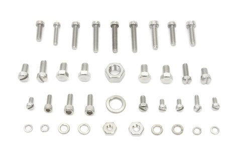 Linkert Carburetor Screw Kit Zicad Plated - V-Twin Mfg.