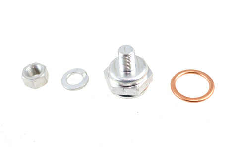 Linkert Carburetor Bowl Lock Nut with Drain - V-Twin Mfg.