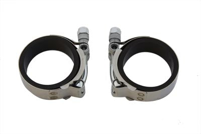 Power Intake Manifold Clamp Kit with Flat Seals - V-Twin Mfg.