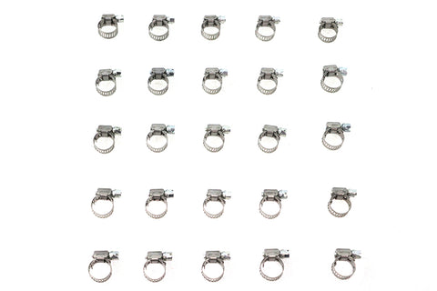 Stainless Steel Fuel Line Hose Clamp - V-Twin Mfg.