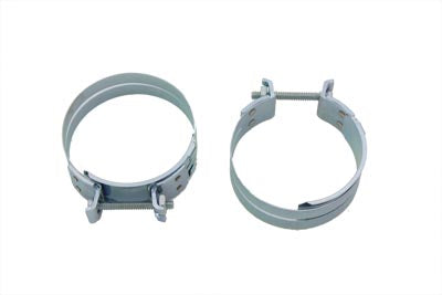 Replica Zinc Intake Manifold Clamp Set - V-Twin Mfg.