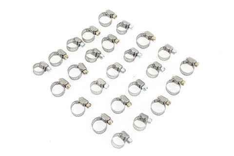 Fuel Line Hose Clamp Stainless Steel - V-Twin Mfg.