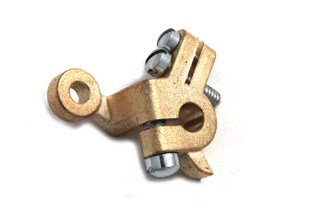 Brass Knucklehead Carburetor Throttle Lever - V-Twin Mfg.
