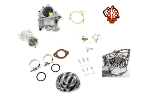 OKO Panhead Shorty 1-7/8 inch Carburetor Kit Alloy - V-Twin Mfg.