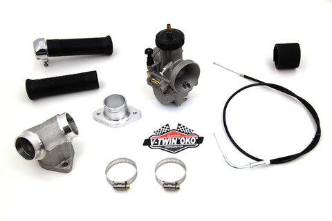 38mm OKO Flatslide Carburetor Kit - V-Twin Mfg.