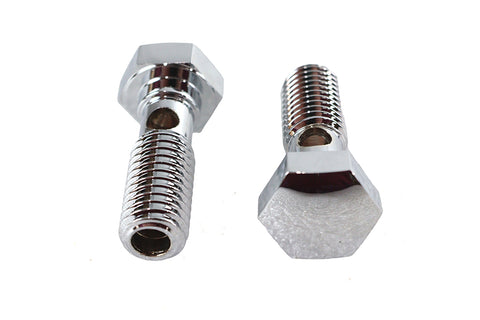 Breather Banjo Bolt Set Chrome - V-Twin Mfg.