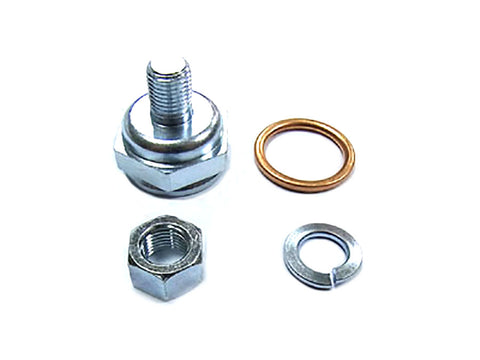Linkert Carburetor Bowl Zinc Lock Nut - V-Twin Mfg.