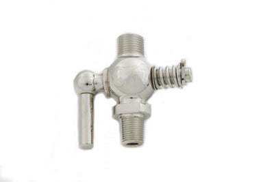 Replica Petcock Nickel Plated - V-Twin Mfg.
