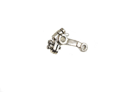 Nickel Plated Linkert Carburetor Throttle Lever - V-Twin Mfg.