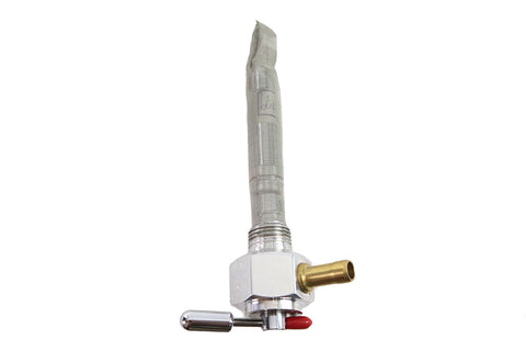 OKO 3/8 inch NPT Hex Petcock Polished - V-Twin Mfg.