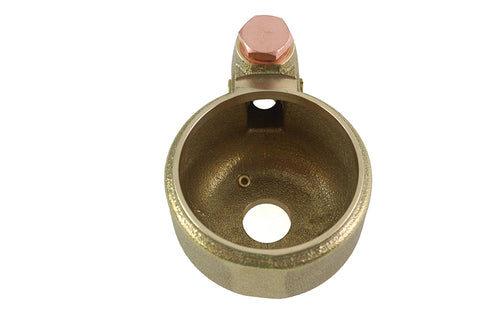 SV Replica Linkert Carburetor Float Bowl Brass - V-Twin Mfg.
