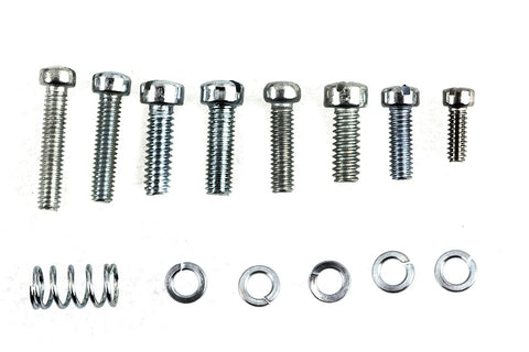 Linkert Throttle Lever Replacement Screw and Spring Kit Zinc - V-Twin Mfg.