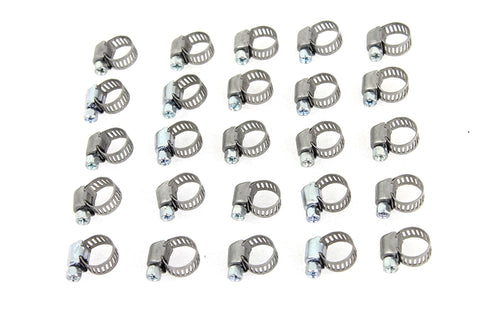 Stainless Steel Worm Clamp with Phillips Screw - V-Twin Mfg.