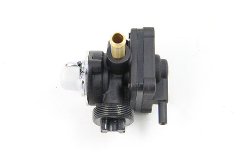 Vacuum Petcock Fuel Valve Black - V-Twin Mfg.