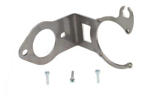 CV Carburetor Mount Bracket Natural Stainless Steel - V-Twin Mfg.