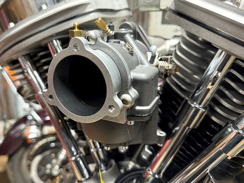 Bendix Air Cleaner to Shorty Carburetor Adapter - V-Twin Mfg.