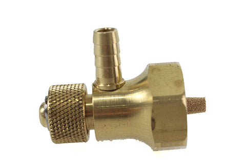 OKO 22mm Rotary 90° Petcock Brass - V-Twin Mfg.