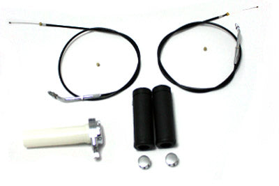 Handlebar Throttle and Cable Kit - V-Twin Mfg.