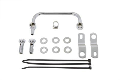 Carburetor Breather Manifold Kit Chrome - V-Twin Mfg.