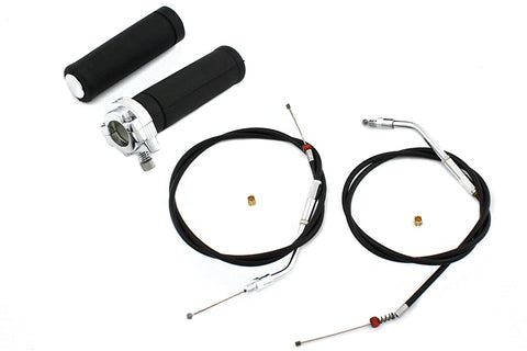 Dual Handlebar Throttle Cable Assembly - V-Twin Mfg.
