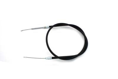 Black Clutch Cable +4 inch Over Stock - V-Twin Mfg.