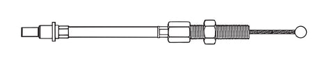Black Clutch Cable with Stock Casing - V-Twin Mfg.