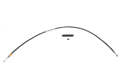 59.75 inch Black Stock Length Clutch Cable - V-Twin Mfg.