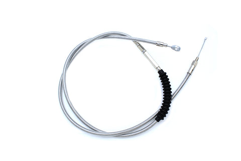 69.25 inch Braided Stainless Steel Clutch Cable - V-Twin Mfg.