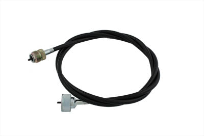 54-1/2 inch Black Speedometer Cable - V-Twin Mfg.