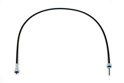 42-1/2 inch Black Speedometer Cable - V-Twin Mfg.