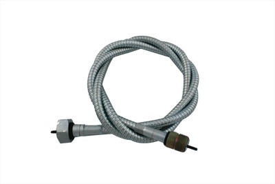 54-1/2 inch Zinc Speedometer Cable - V-Twin Mfg.