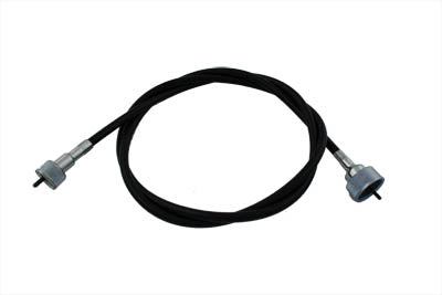 50 inch Black Speedometer Cable - V-Twin Mfg.