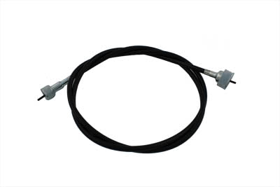 54-1/2 inch Black Speedometer Cable - V-Twin Mfg.