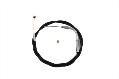 44.50 inch Black Throttle Cable - V-Twin Mfg.