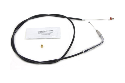 44.25 inch Black Throttle Cable - V-Twin Mfg.