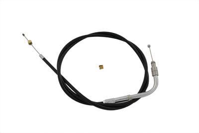 Black Throttle Cable with 42 inch Casing - V-Twin Mfg.