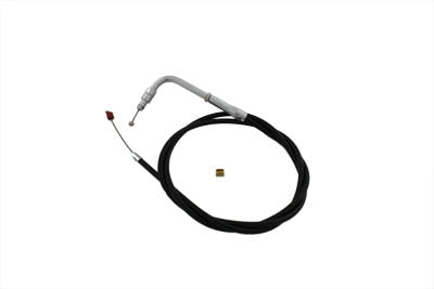 Black Throttle Cable with 42.125 inch Casing - V-Twin Mfg.