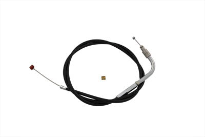 Black Throttle Cable with 33 inch Casing - V-Twin Mfg.